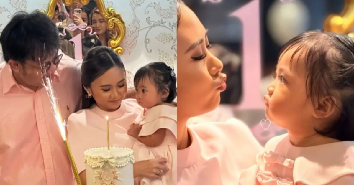 Intan Najuwa Raikan Ulang Tahun Pertama Anak, Luahan Ibu Ini Undang Sebak