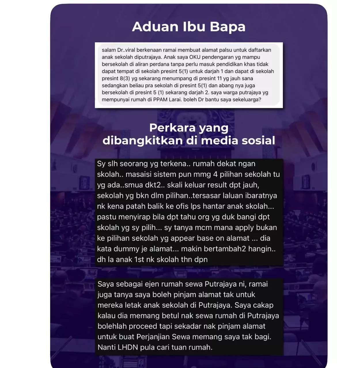 Isu 'Dummy Address' Sekolah: Kes Terpinggir Yang Mengejutkan & Menekan Ibu Bapa 6 Isu ‘Dummy Address’ Sekolah: Kes Terpinggir Yang Mengejutkan & Menekan Ibu Bapa