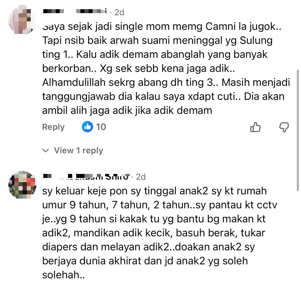 Terpaksa Tinggalkan Anak Sendirian Pergi Kerja, Luahan Ibu Ini Undang Simpati 14 Terpaksa Tinggalkan Anak Sendirian Pergi Kerja, Luahan Ibu Ini Undang Simpati