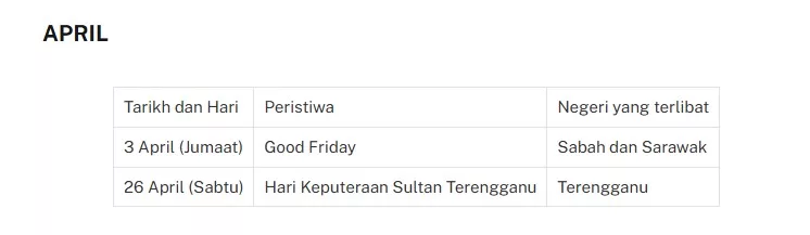 Cuti Umum Malaysia 2026: Senarai Lengkap & Perancangan Keluarga Lebih Bijak 17 Cuti Umum Malaysia 2026: Senarai Lengkap & Perancangan Keluarga Lebih Bijak