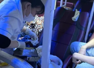 Detik Cemas Dalam Bas, Wanita Hamil Kembar Selamat Bersalin