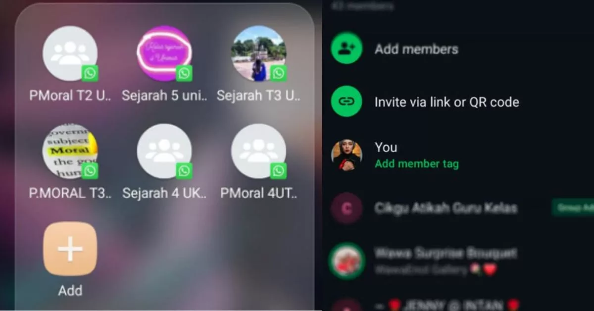 Tag Nama WhatsApp Group Kelas: Cara Mudah Ini Rupanya Sangat Membantu Guru & Ibu Bapa