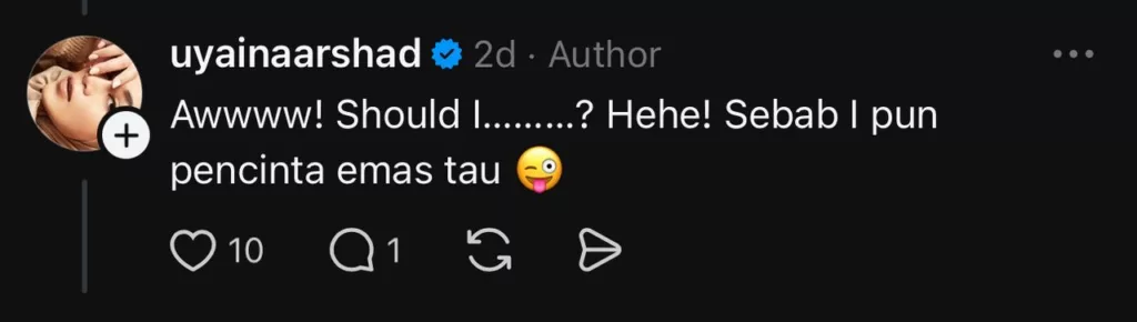 Uyaina Arshad Hamil Anak Ketiga, Rahsiakan Jantina Demi Detik Kejutan Paling Indah