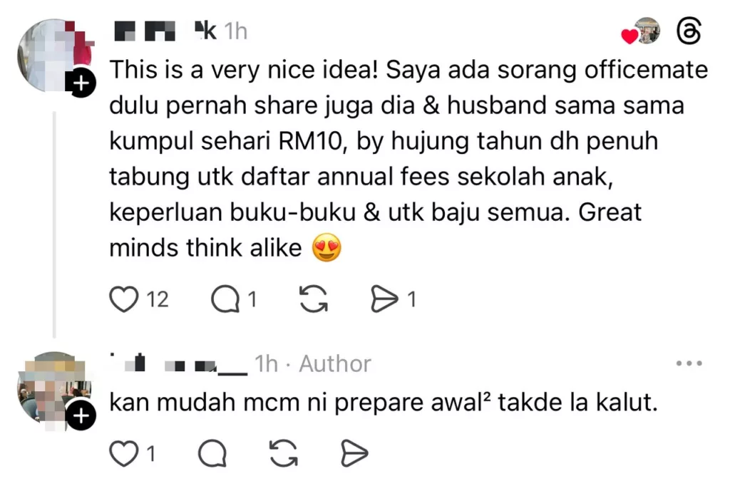 Ibu Simpan RM10 Sehari Setahun Bajet Belanja Sekolah Anak, Cara Bijak Yang Buat Ramai Tersentuh