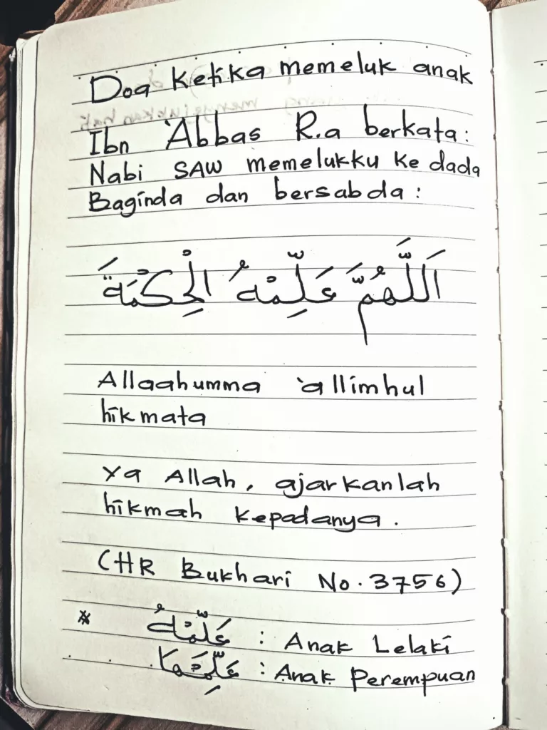 Jangan Tinggal Doa Ni, Baca Setiap Hari, Buat Anak Terang Hati, Cerdik & Kuat Semangat Untuk Belajar