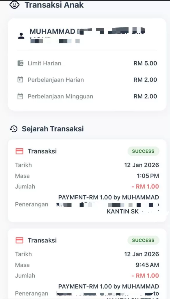 Sistem Cashless Sekolah Buat Ibu Bapa Lega Langkah Bijak Didik Anak Urus Duit