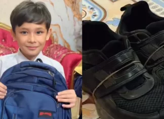 Kasut Sekolah Terpaksa Ikat Getah, Tindakan Pantas PIBG Dipuji!