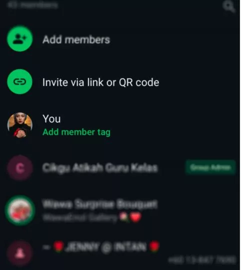 Tag Nama WhatsApp Group Kelas: Cara Mudah Ini Rupanya Sangat Membantu Guru & Ibu Bapa