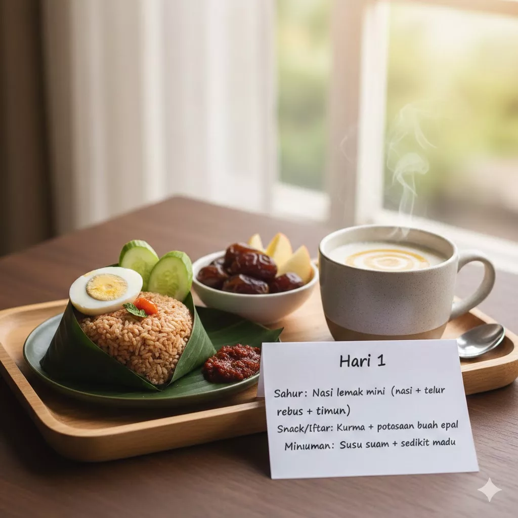 10 Resipi Sahur Simple, Kaya Protein Untuk Anak Kekal Bertenaga Bulan Ramadan