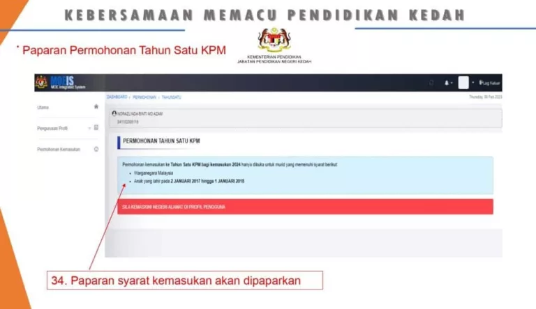Ini Panduan Lengkap Daftar Anak Tahun 1 Sesi 2027 KPM! 51 Ini Panduan Lengkap Daftar Anak Tahun 1 Sesi 2027 KPM!