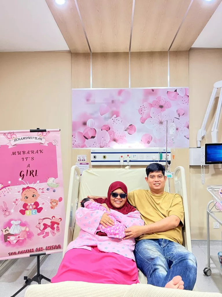 6 Tahun Tunggu Zuriat, Beby Tora Selamat Bersalin Anak Sulung!