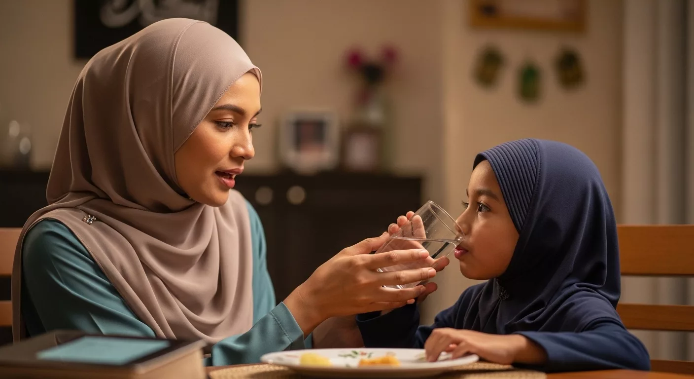 Doa Ibu Booster Untuk Anak Kuat Berpuasa, Amalkan Ayat Ni!