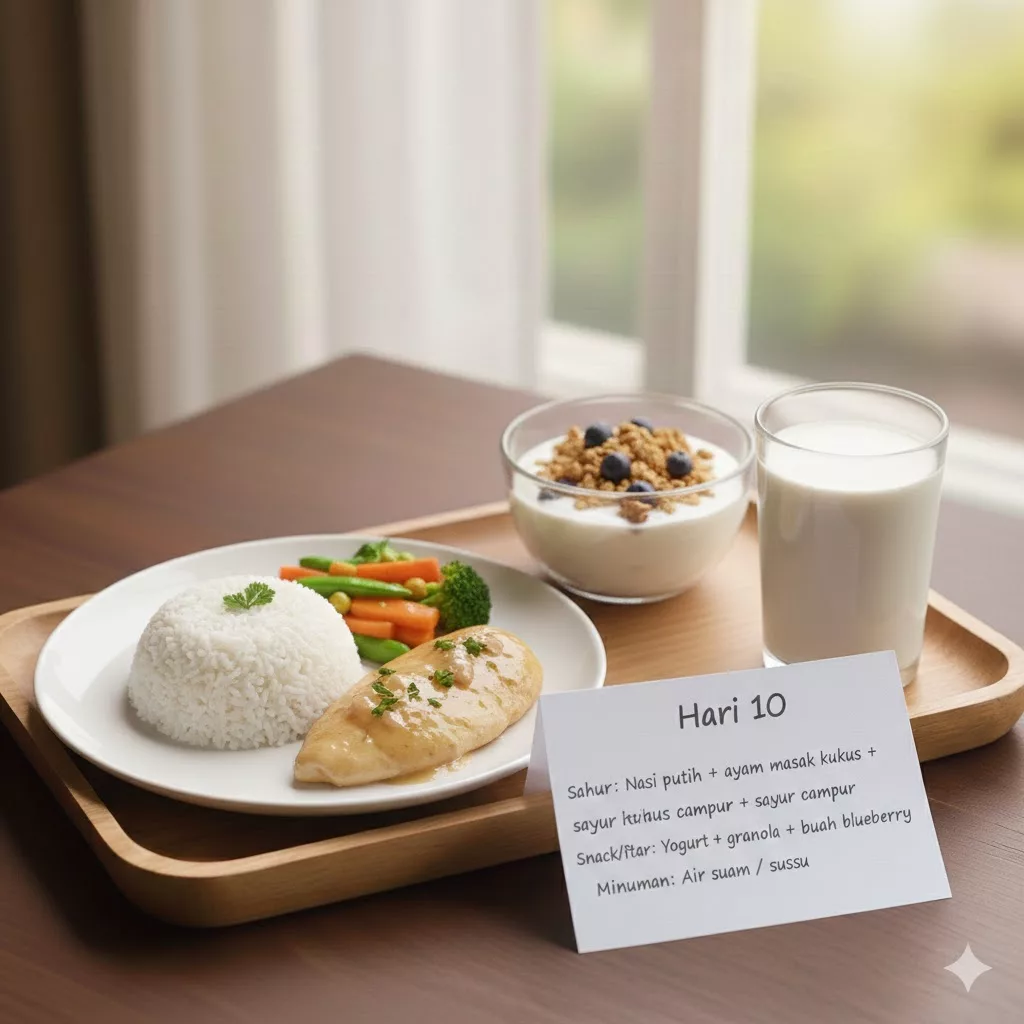 10 Resipi Sahur Simple, Kaya Protein Untuk Anak Kekal Bertenaga Bulan Ramadan