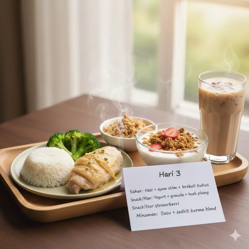 10 Resipi Sahur Simple, Kaya Protein Untuk Anak Kekal Bertenaga Bulan Ramadan