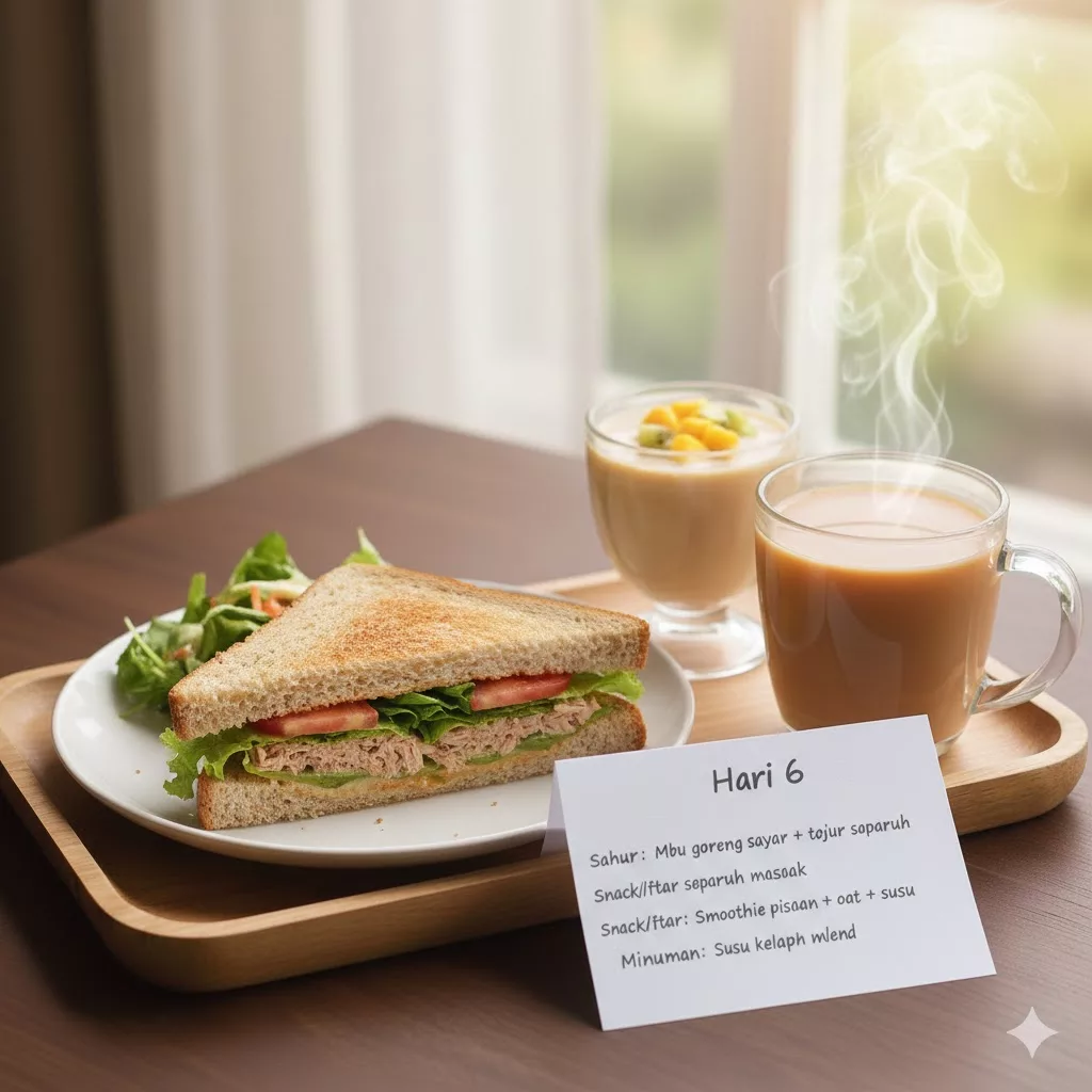 10 Resipi Sahur Simple, Kaya Protein Untuk Anak Kekal Bertenaga Bulan Ramadan