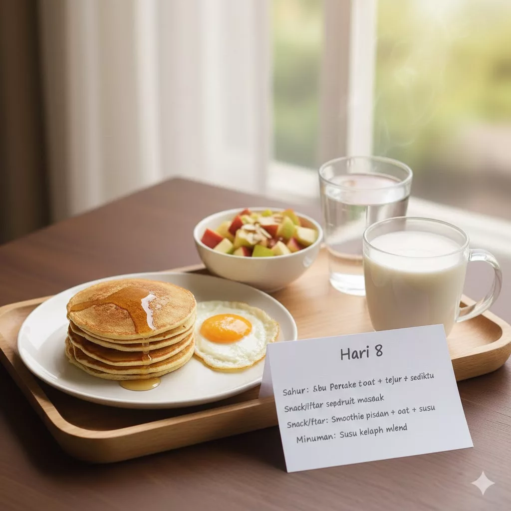 10 Resipi Sahur Simple, Kaya Protein Untuk Anak Kekal Bertenaga Bulan Ramadan