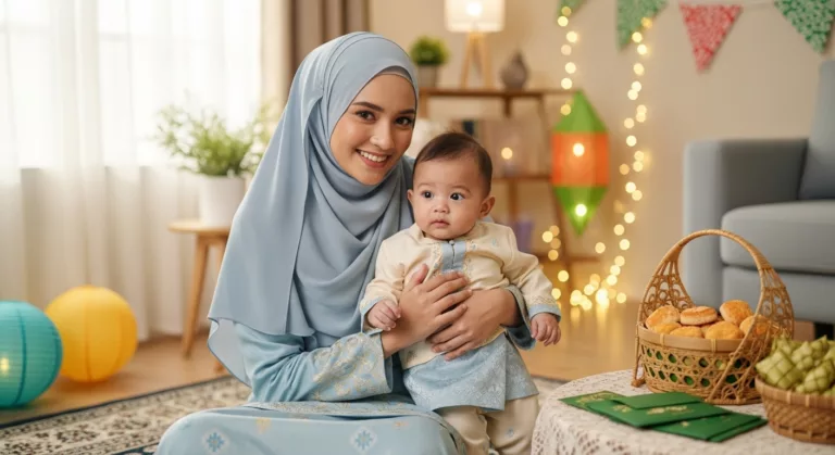 Beraya Dengan Bayi, 4 Tip Penting Supaya Raya Lebih Tenang, Seronok & Bebas Stress