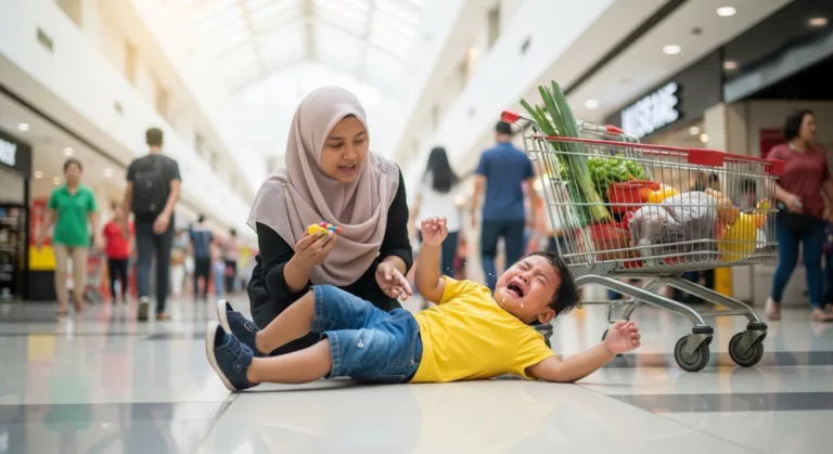 Tantrum Anak 2–4 Tahun, Punca Sebenar Yang Ramai Ibu Ayah Tak Sedar! 9 Tantrum Anak 2–4 Tahun, Punca Sebenar Yang Ramai Ibu Ayah Tak Sedar!