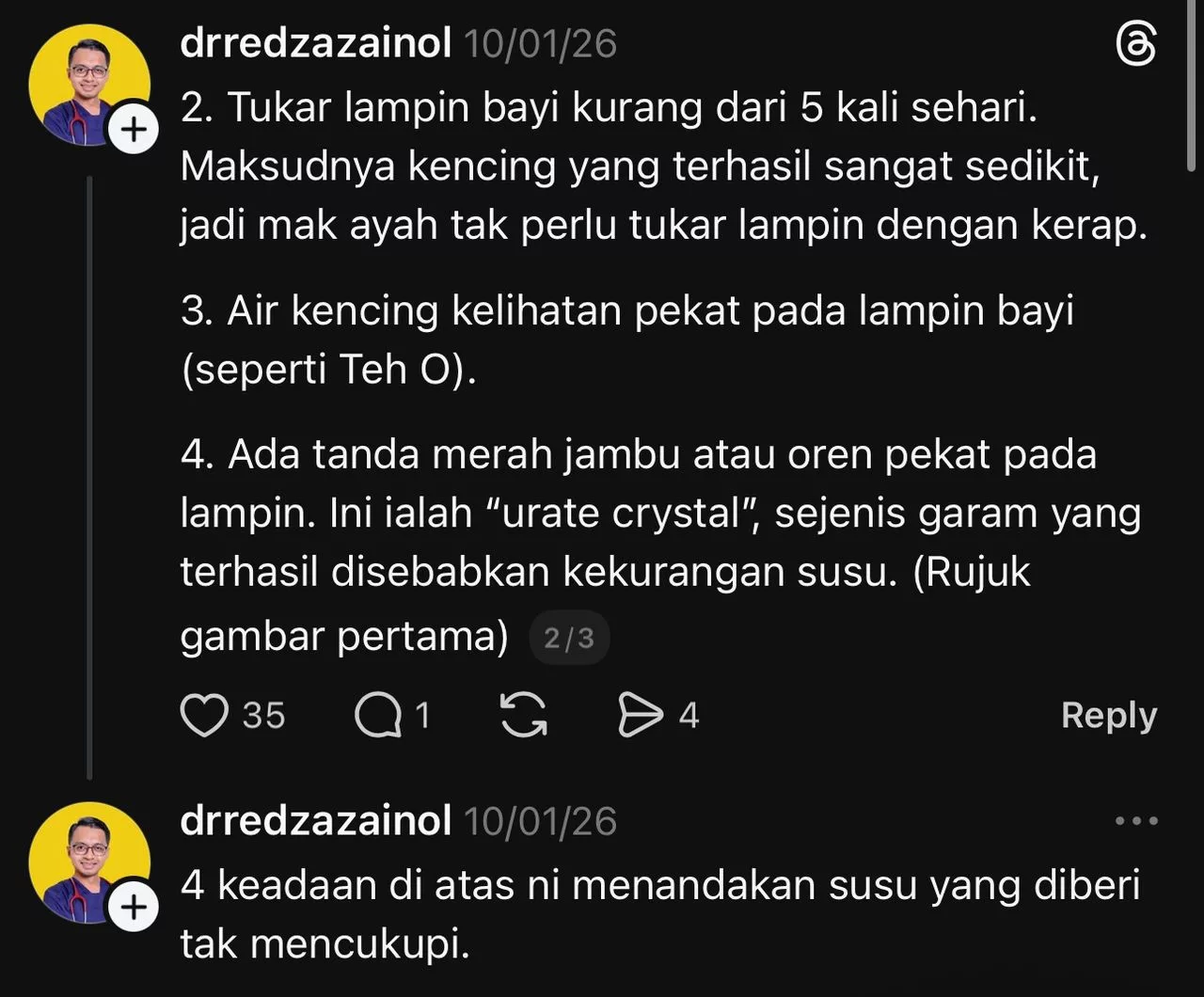 Ini 4 Petanda Yang Ibu Ayah Perlu Tahu Jika Bayi Kurang Minum Susu Badan 10 Ini 4 Petanda Yang Ibu Ayah Perlu Tahu Jika Bayi Kurang Minum Susu Badan