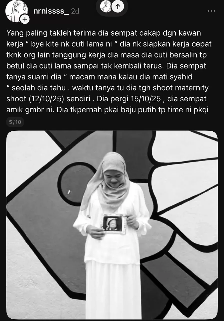 Demam & Sakit Perut, Ibu TTC 7 Tahun Meninggal Dunia Selepas Bersalin Bersama Bayi