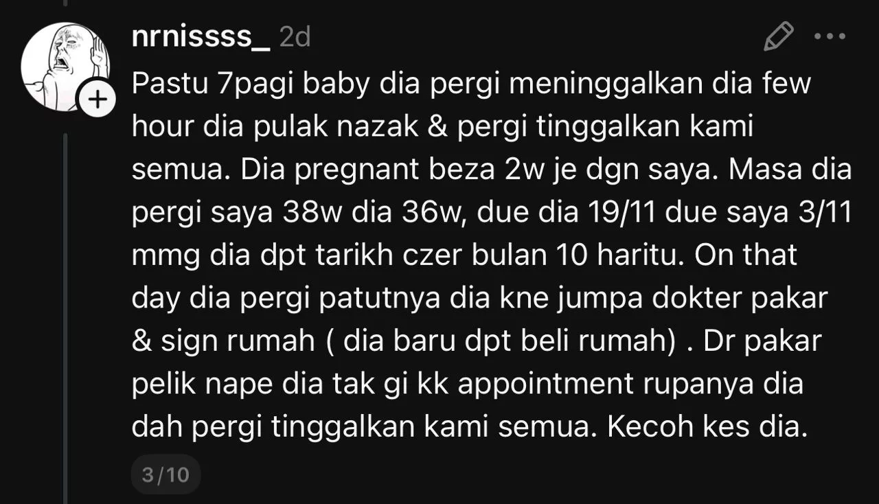 Demam & Sakit Perut, Ibu TTC 7 Tahun Meninggal Dunia Selepas Bersalin Bersama Bayi