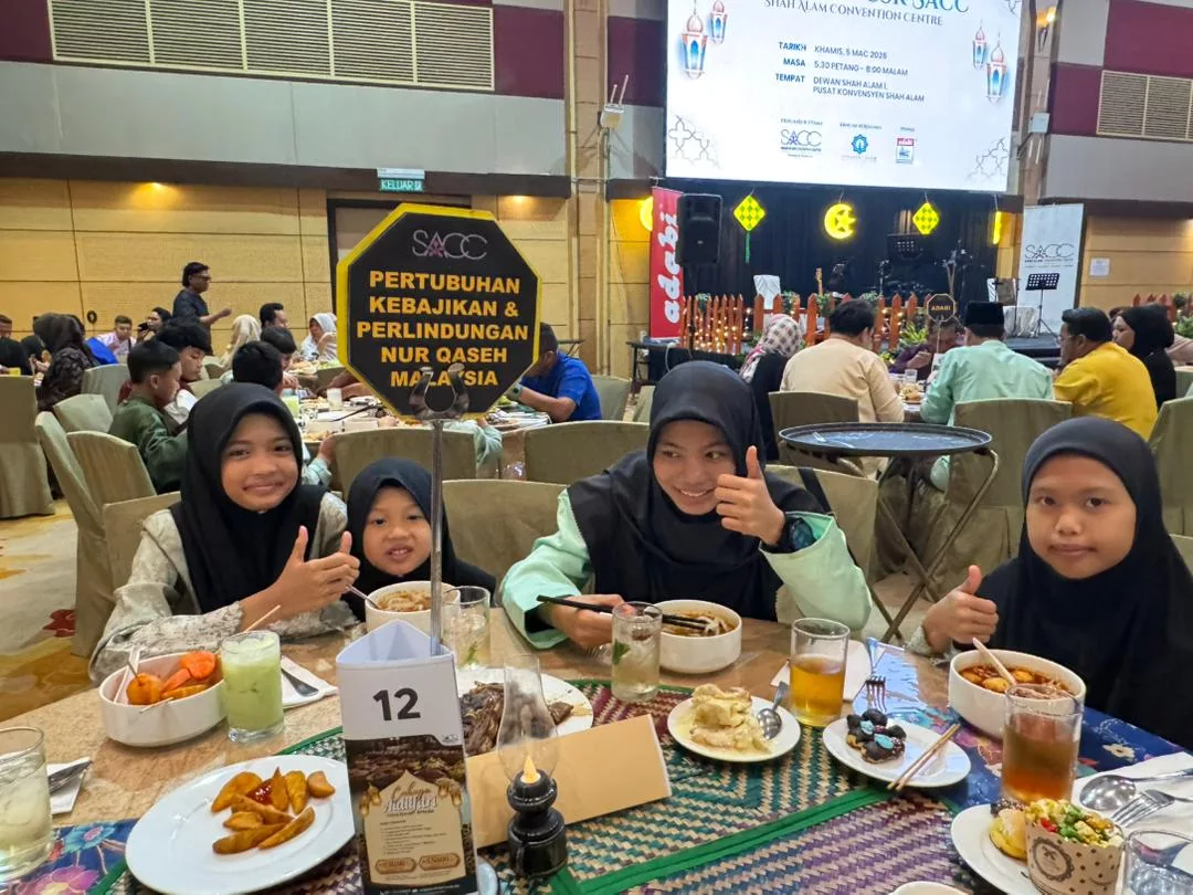 SACC Santuni Anak Yatim Sempena Bufet Ramadan ‘Citarasa Orang Kita’