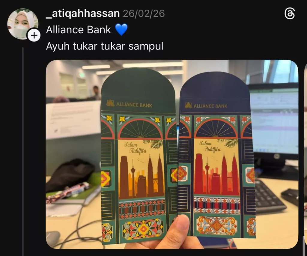 Sampul Raya 2026 Dah Jadi Bualan Di Media Sosial, Ramai Kongsi Design Unik & Kreatif, Ini Paling Trending!