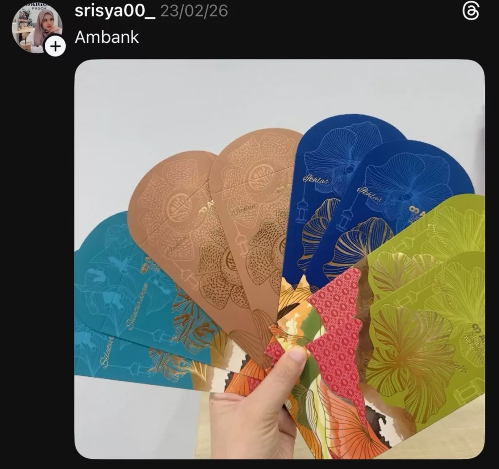 Sampul Raya 2026 Dah Jadi Bualan Di Media Sosial, Ramai Kongsi Design Unik & Kreatif, Ini Paling Trending!