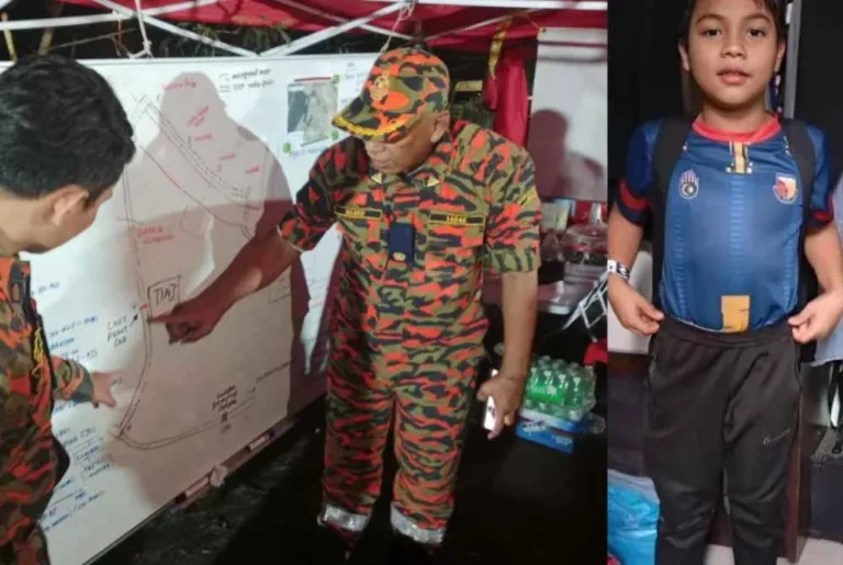 Kanak-Kanak Jatuh Longkang, Mangsa Mungkin Dihanyutkan Ke Sungai Utama!