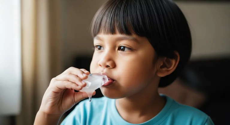 Anak Ketagih Kunyah Ais Batu Jangan Dibiarkan, Boleh Ganggu Masalah Kesihatan!