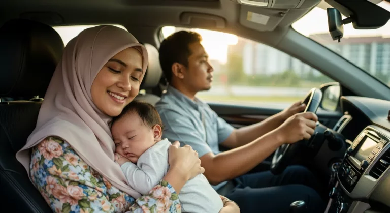 Elak Pangku Anak Dalam Kereta, Terutama Bila Berat Dah Lebih 10kg!