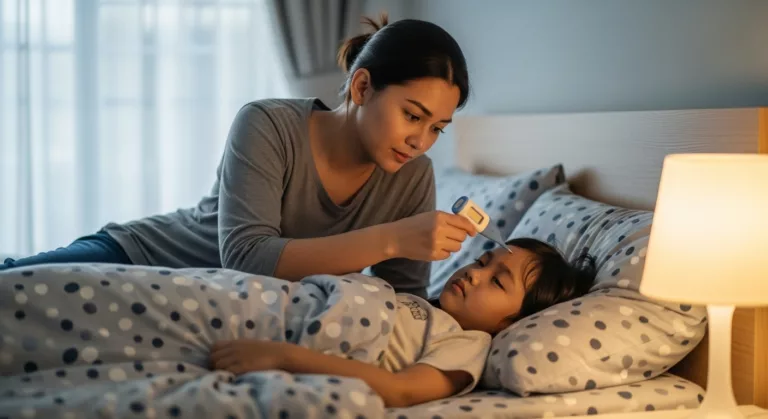 Anak Tiba-Tiba Demam, Ini Panduan Mak Ayah Boleh Lakukan Segera!