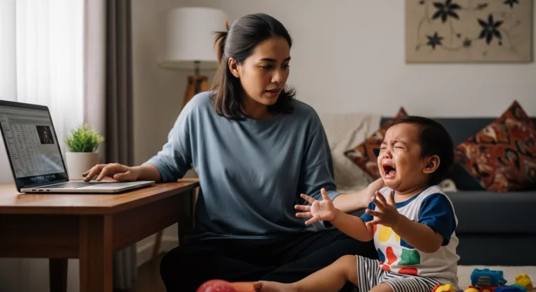 WFH Tapi Hantar Anak Ke Taska? Sebenarnya Tak Salah Pun! 6 WFH Tapi Hantar Anak Ke Taska? Sebenarnya Tak Salah Pun!