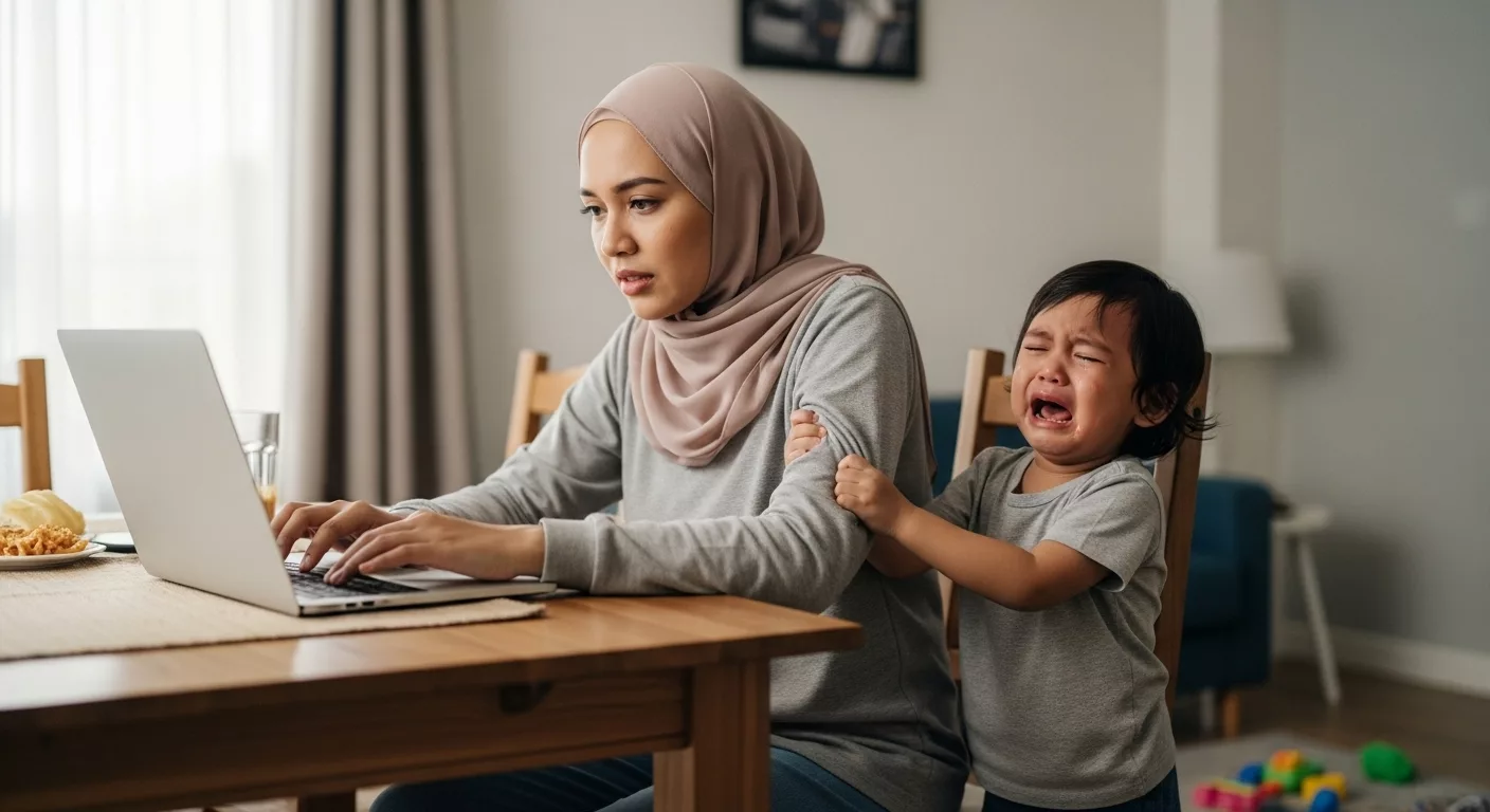 WFH Tapi Hantar Anak Ke Taska? Sebenarnya Tak Salah Pun! 7 WFH Tapi Hantar Anak Ke Taska? Sebenarnya Tak Salah Pun!