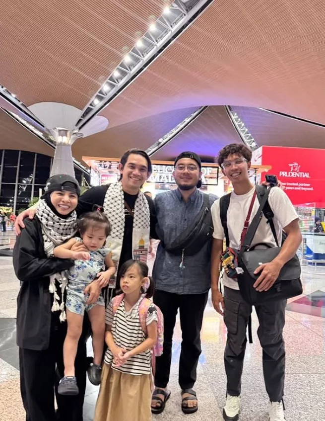 Ardell Aryana Sertai Global Sumud Flotilla 2.0, Tangisan Anak-Anak Iringi Pemergian!