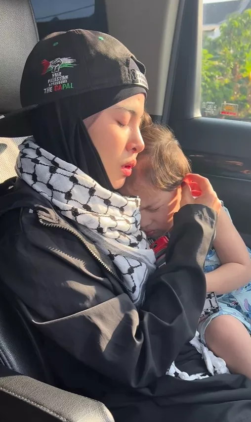 Ardell Aryana Sertai Global Sumud Flotilla 2.0, Tangisan Anak-Anak Iringi Pemergian!