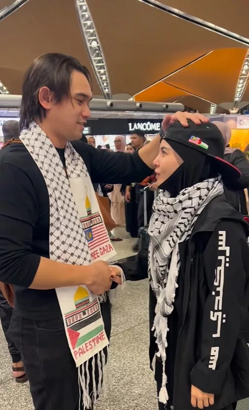 Ardell Aryana Sertai Global Sumud Flotilla 2.0, Tangisan Anak-Anak Iringi Pemergian!