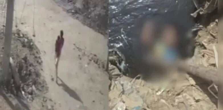 Sampai Hati! Ibu Campak Bayi 18 Bulan Dalam Longkang