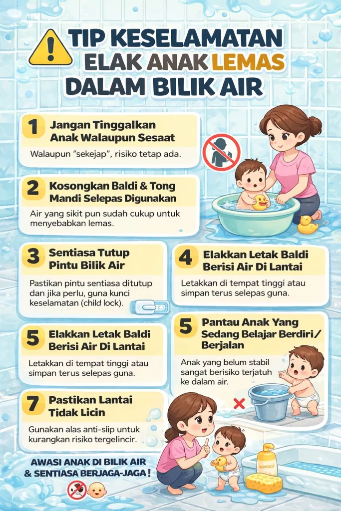 Bayi Lemas Dalam Baldi Air: Kisah Tragis Ini Jadi Peringatan Besar Buat Ibu Ayah 16 Bayi Lemas Dalam Baldi Air: Kisah Tragis Ini Jadi Peringatan Besar Buat Ibu Ayah