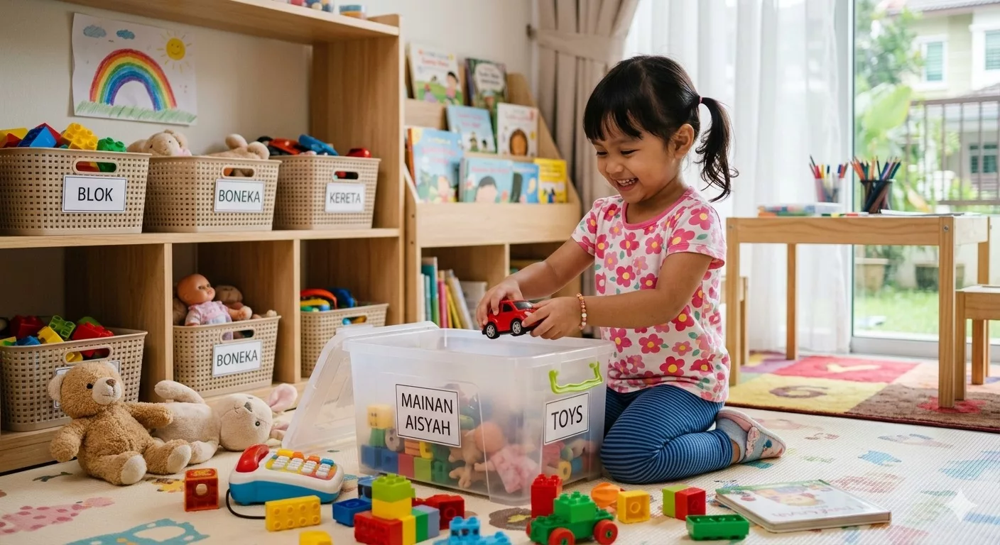 10 Kemahiran Penting Untuk Ajar Anak 3 Tahun