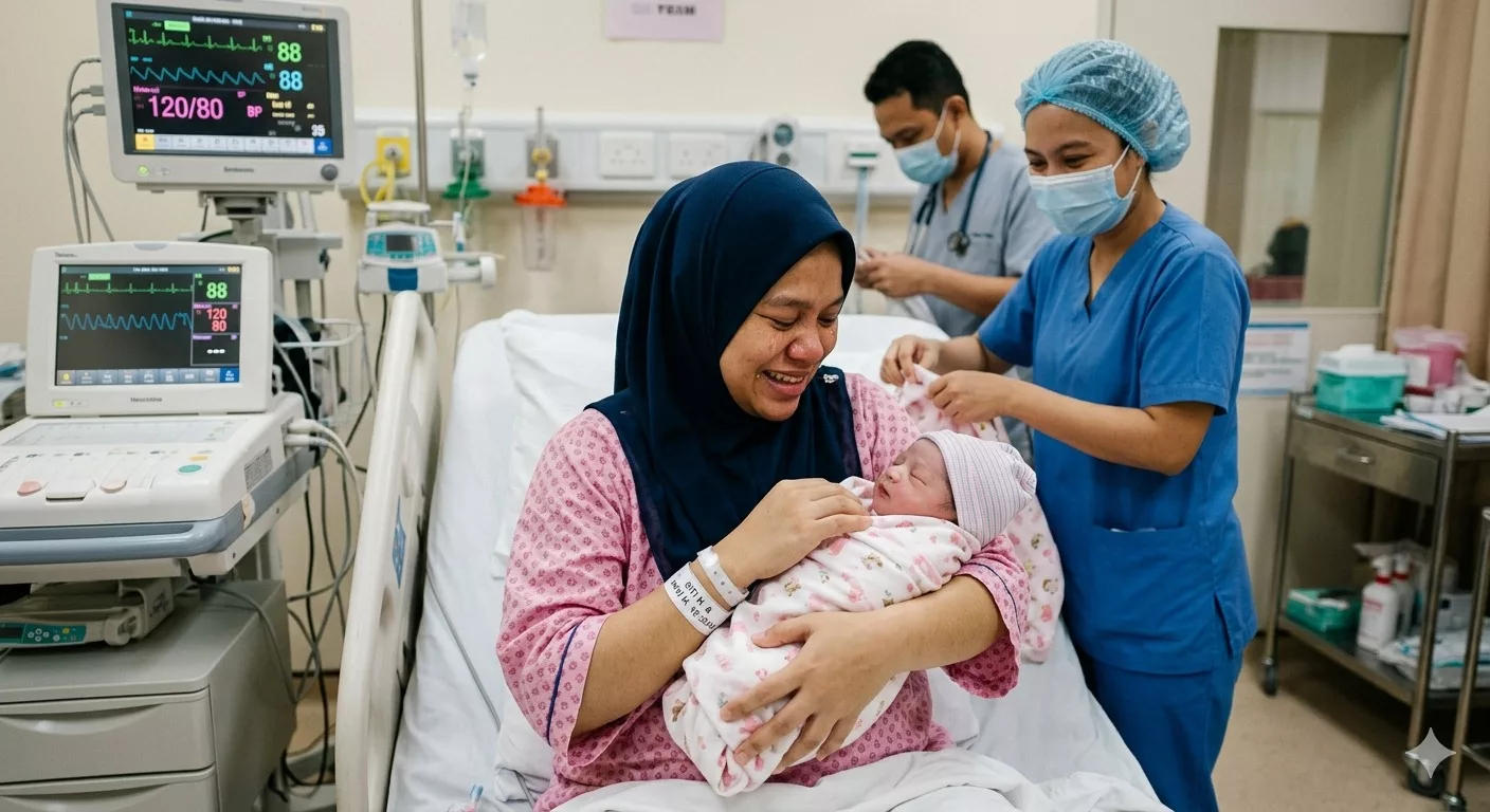 Ramai Mommy Salah ‘Push’, Ini 7 Cara Betul Untuk Elak Koyakan Besar Ketika Bersalin