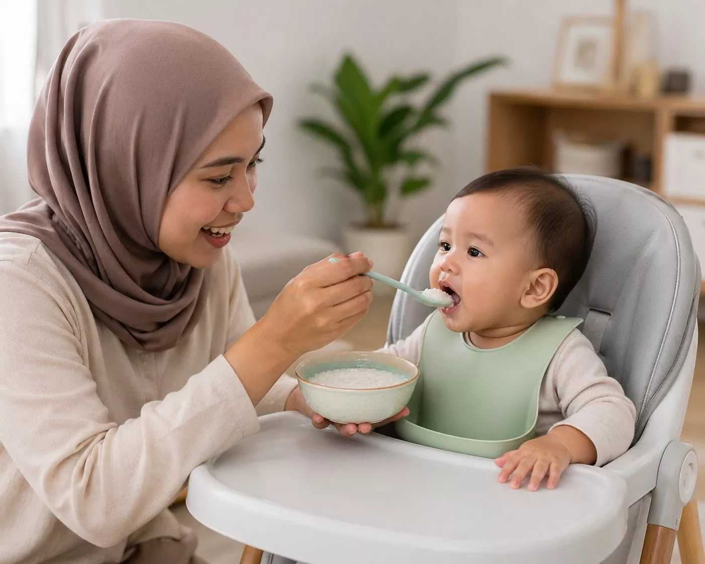 6 Bulan Baru Boleh Makan! Ini 4 Risiko Kalau Ibu Mulakan Terlalu Awal