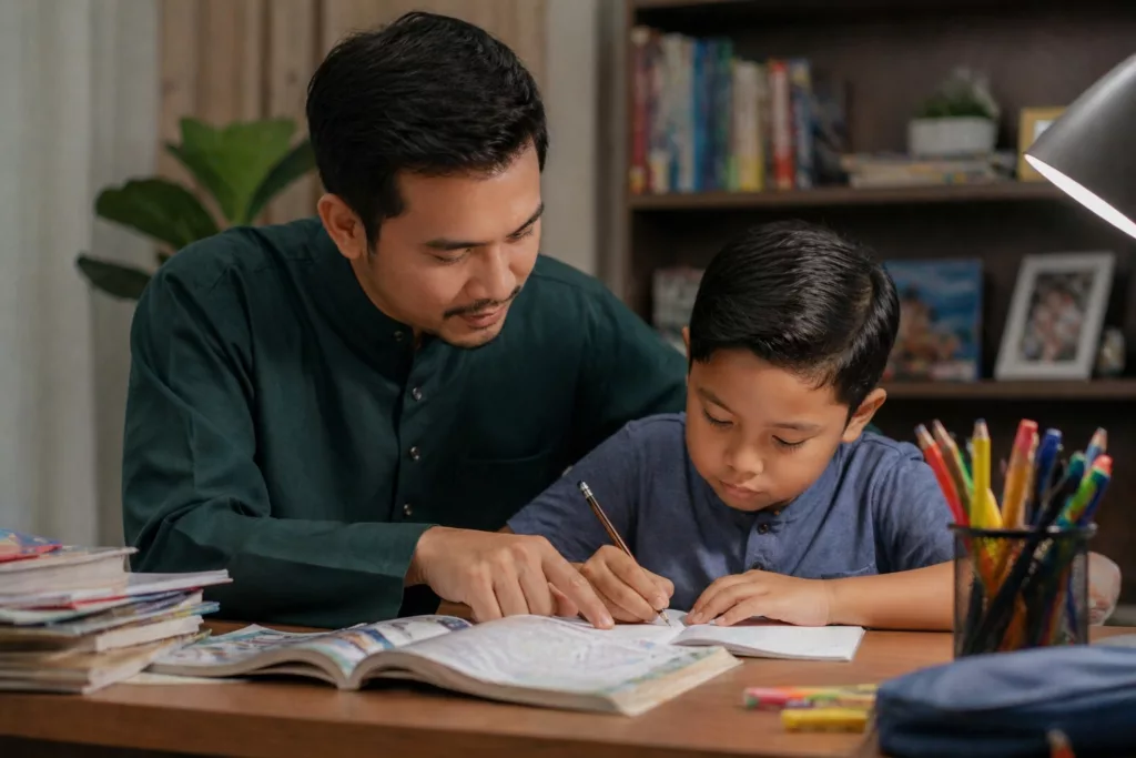 Ayah Yang Rajin Layan Anak Bantu Bentuk Anak Lebih Bijak & Yakin Diri