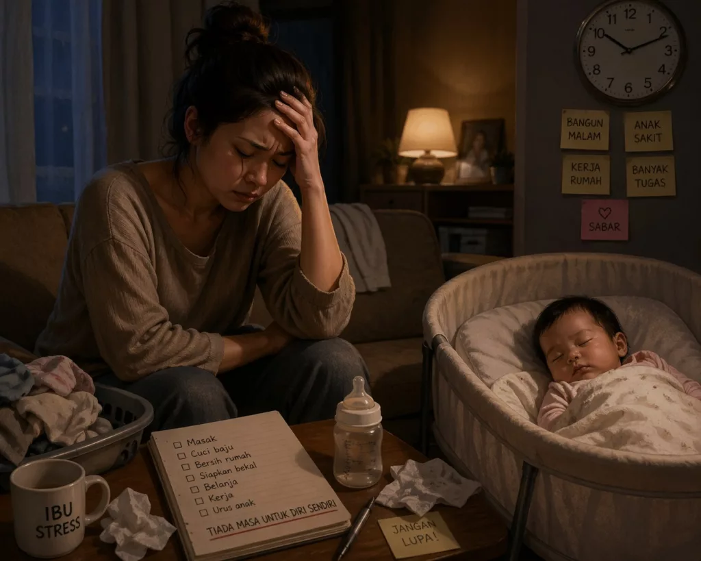 Adakah Stres Mempengaruhi Kualiti Susu Ibu? Ini Penjelasan Ibu Perlu Tahu