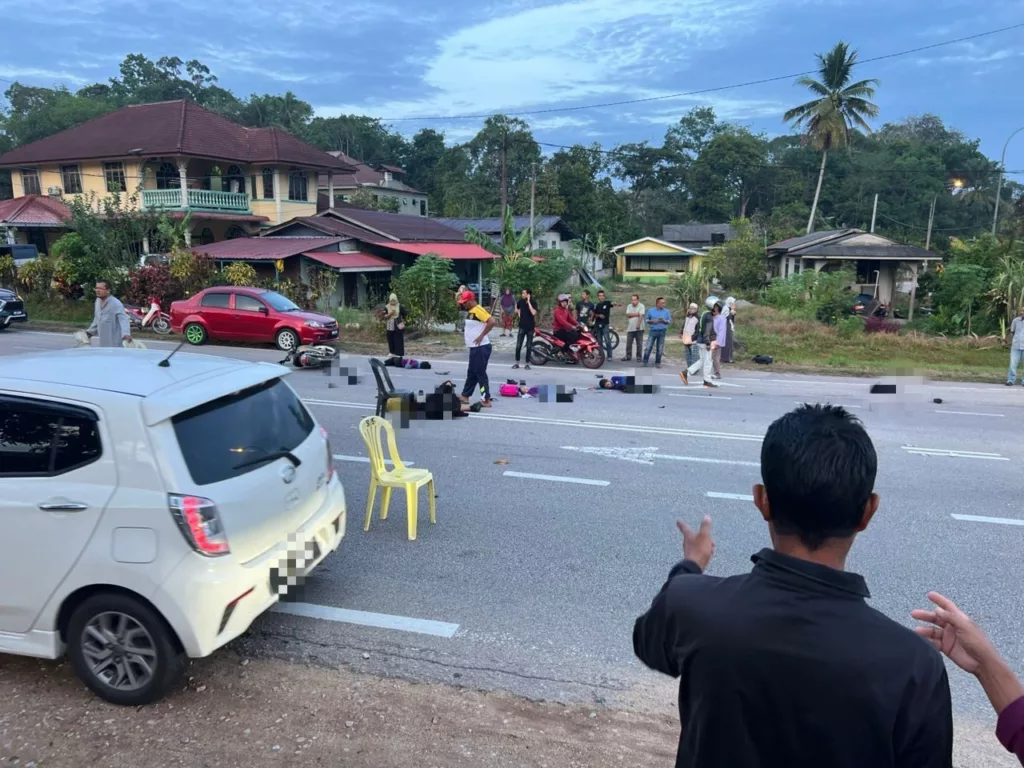Empat Bersaudara Parah Rempuh Kereta Guru Ketika Ke Sekolah 6 Empat Bersaudara Parah Rempuh Kereta Guru Ketika Ke Sekolah
