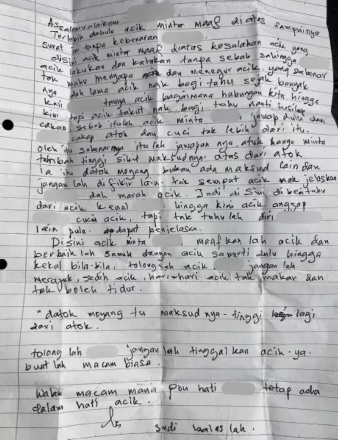 Bapa Berang Pemandu Van Sekolah Usia 68 Tahun Beri ‘Surat Cinta’ Pada Anak!