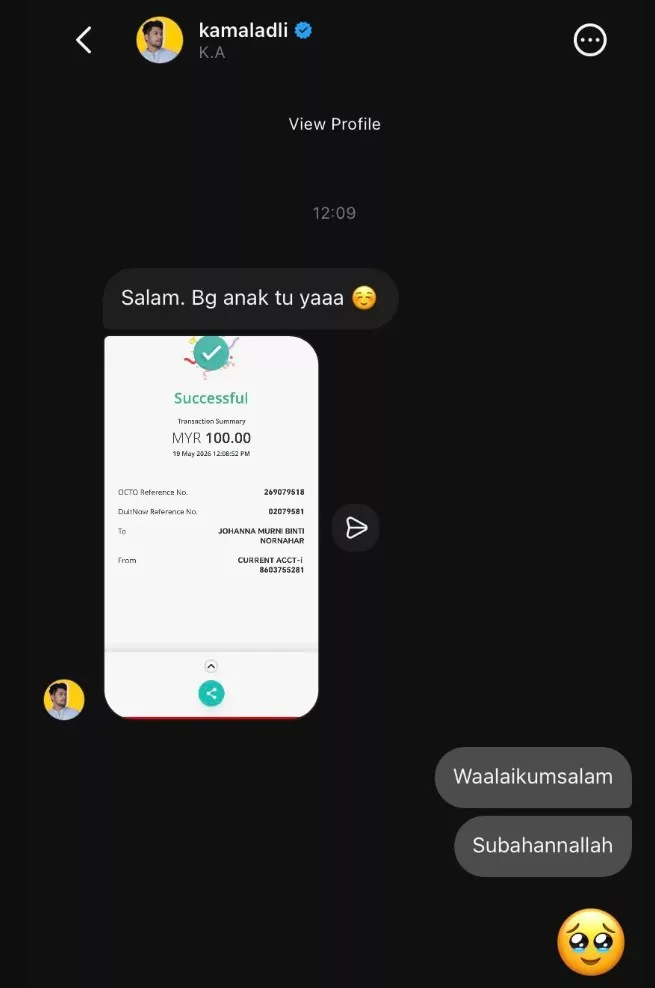 Kamal Adli Prihatin Hulur RM100, Tersentuh Hati Video Anak Kira Duit Syiling Teringin Nasi Ayam!