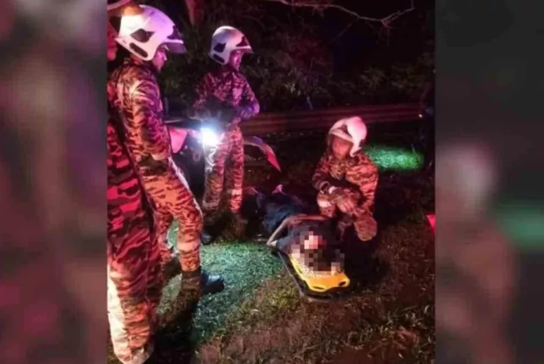 Kanak-kanak Lelaki Maut Tersepit, Nahas Tiga Kenderaan Di Muadzam Shah!