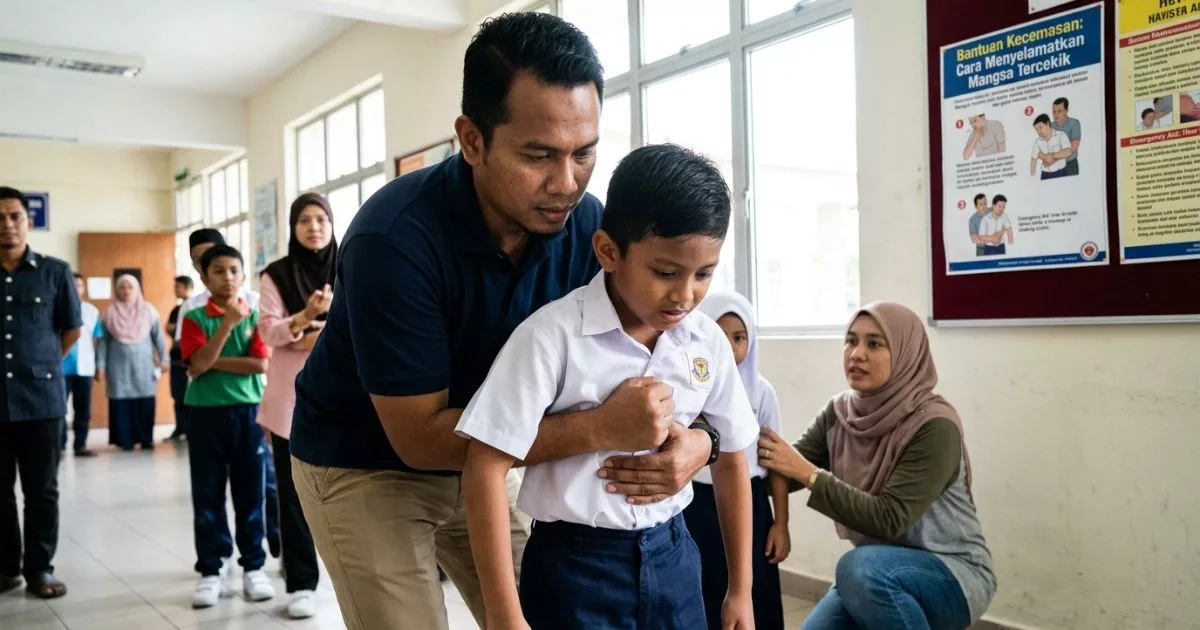 Penting Mak Ayah Belajar Teknik Heimlich Maneuver, Boleh Selamatkan Nyawa Anak! 8 Penting Mak Ayah Belajar Teknik Heimlich Maneuver, Boleh Selamatkan Nyawa Anak!