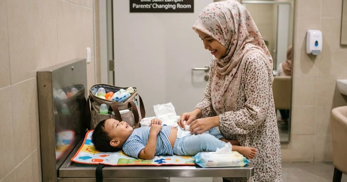 Isu Tukar Lampin Anak Di Tempat Awam Semakin Membimbangkan, Ramai Hilang 'Common Sense' 7 Isu Tukar Lampin Anak Di Tempat Awam Semakin Membimbangkan, Ramai Hilang ‘Common Sense’